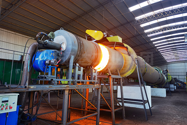 雞糞有機肥顆?；剞D(zhuǎn)式包膜包衣機